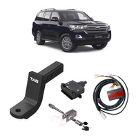 TAG Tow Ball Mount Kit and Direct Fit Wiring Harness for Toyota Landcruiser 200 Series (08/2007 - 12/2021)